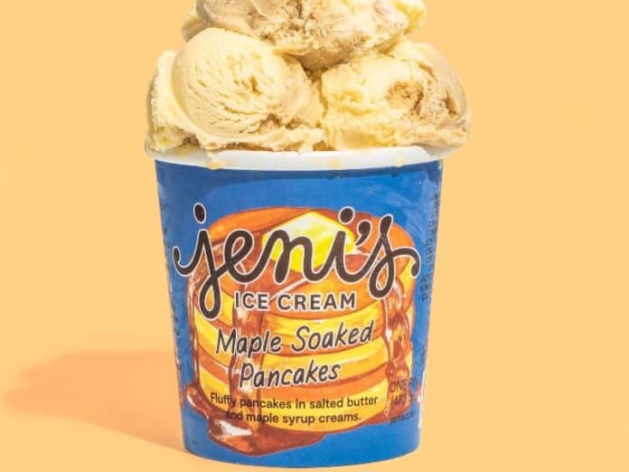 Jeni's Ice Cream Maple Soaked Pancakes