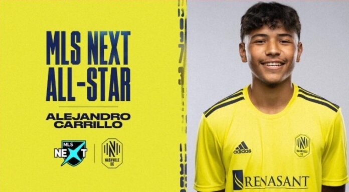 Nashville-Soccer-Club-Academy-Product-Alejandro-Carrillo-Selected-to-the-Inaugural-MLS-NEXT-All-Star