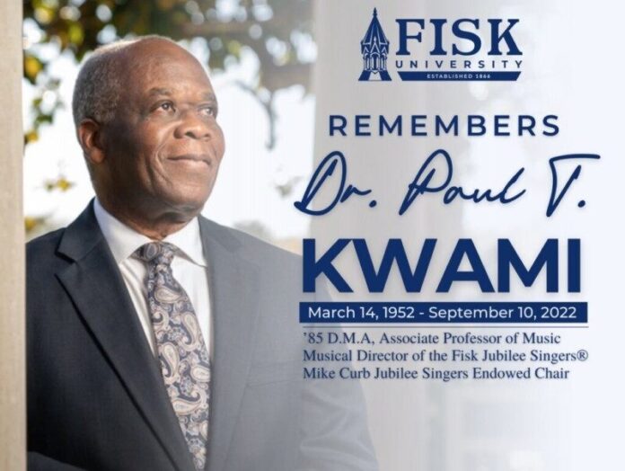 Dr-Paul-Kwani-e1662997685100 photo from Fisk University
