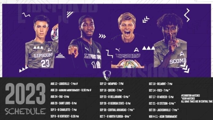 lipscomb mens soccer 2023