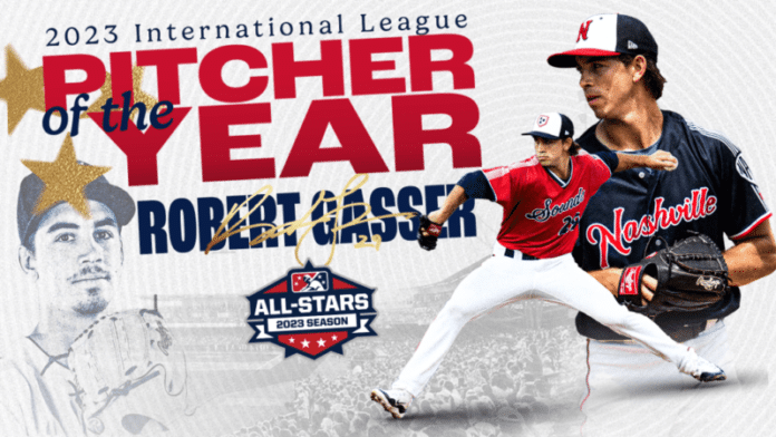 Robert Gasser Named International League Pitcher of the Year