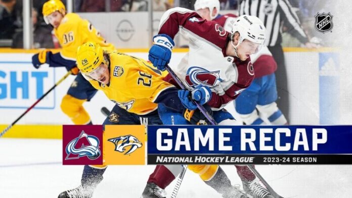 Predators Rally Past Avalanche for 4-3 Win