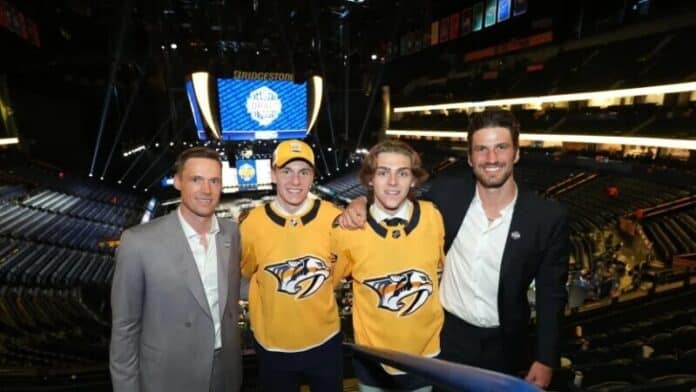 Predators 2023 First Round Picks Wood, Molendyk Named to Team Canada's Final World Juniors Roster