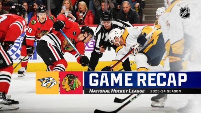 Predators Defeat Blackhawks in First Shootout of the Season