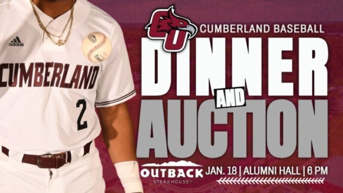Baseball to host Annual Dinner and Auction on Jan. 18