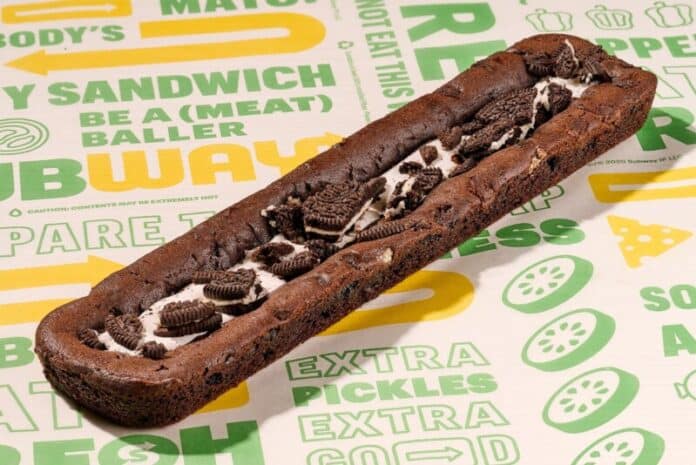 Subway Teams up With Milk’s Favorite Cookie to Debut an All-New OREO Footlong Cookie