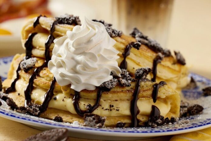 OREO® Stuffed Cheesecake Pancakes