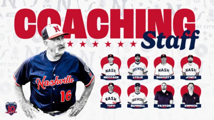 Nashville Sounds Announce 2025 Field Staff