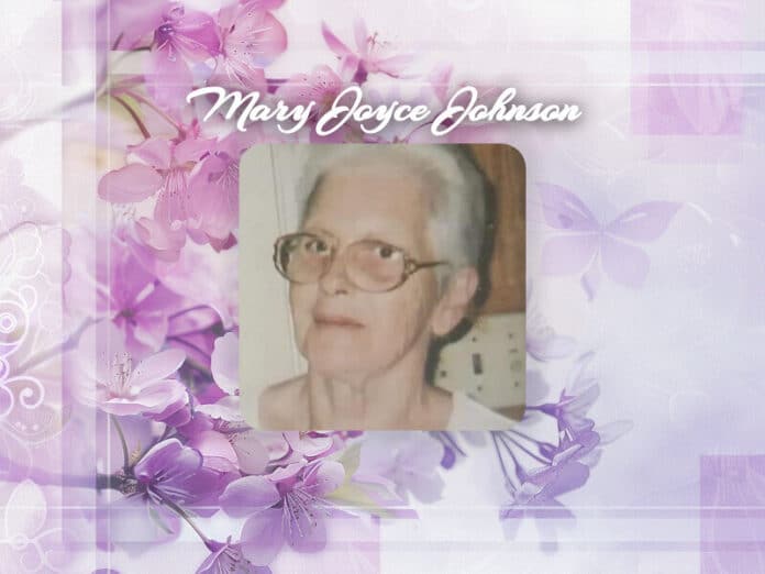 Mary Joyce Johnson Obituary Mary Joyce Johnson Obit