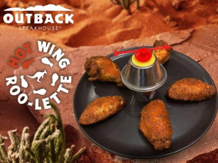 Outback Steakhouse Launches Hot Wing Roo-lette