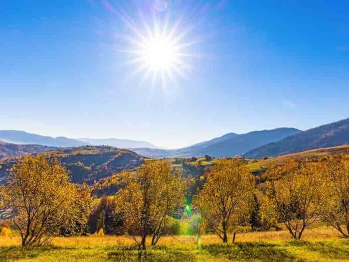 Sunny weather