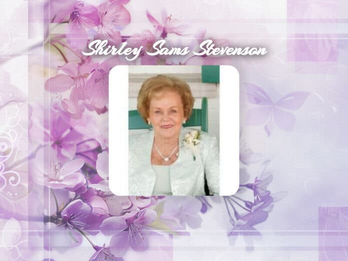 Shirley Sams Stevenson Obituary Shirley Sams Stevenson Obit