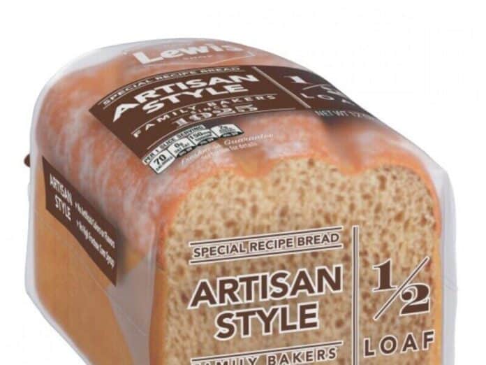 Lewis Bake Shop Artisan Style ½ Loaf”