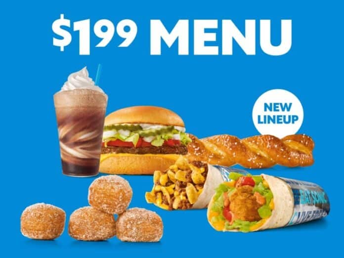199-Menu New SONIC BBQ Ranch Crispy Tender Wrap