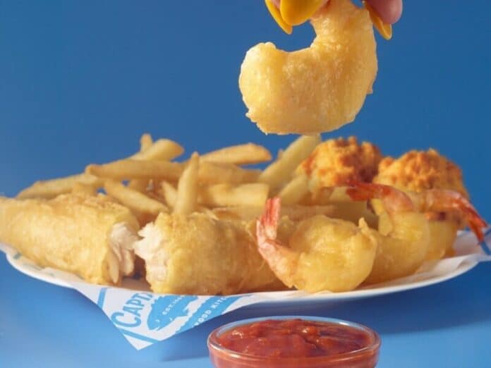 Batter Dipped Shrimp from Captain D's