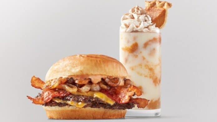 Freddy-s-Smoky-Bacon-Cheddar-Stack-Pumpkin-Pie-Concrete Freddy's introduces Smoky Bacon Cheddar Stack and brings back Pumpkin Pie Concrete for a limited time