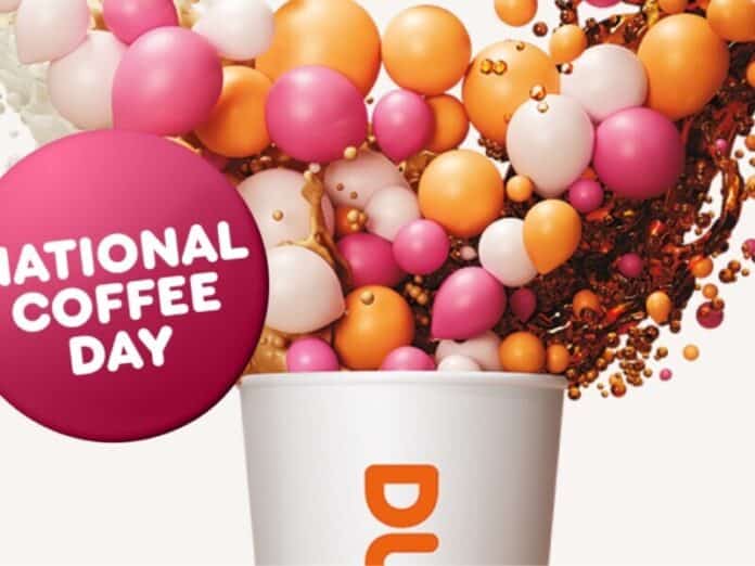 Dunkin national coffee day