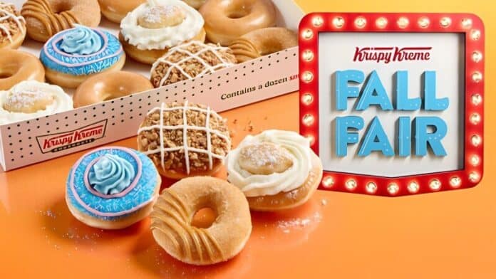 Flavor-packed collection with four classic fair food-inspired doughnuts available for a limited time beginning Sept. 15