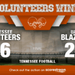 Vols Dominate UAB in 56-24 Rout