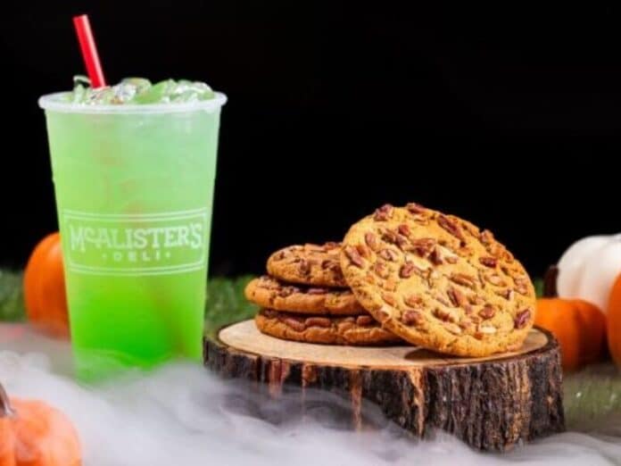 Witch's Brew & Pumpkin Pecan Cookie