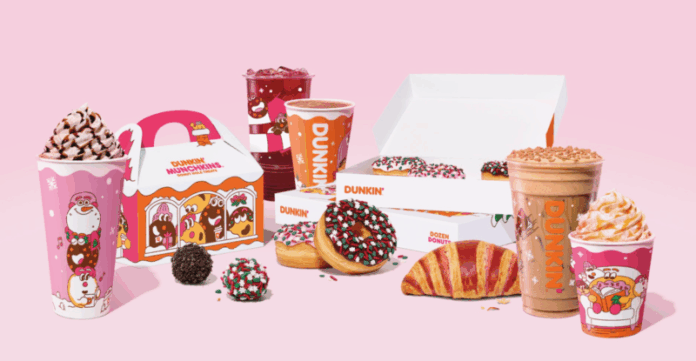 Dunkin’® Unwraps the Holidays with New Cookie Butter Cloud Latte, Berry Sangria Refresher, and Bacon Jam Creations