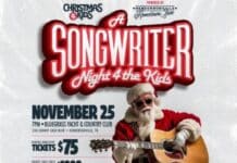Christmas 4 Kids Announces Inaugural ‘Songwriter Night 4 the Kids’ Fundraiser in Hendersonville
