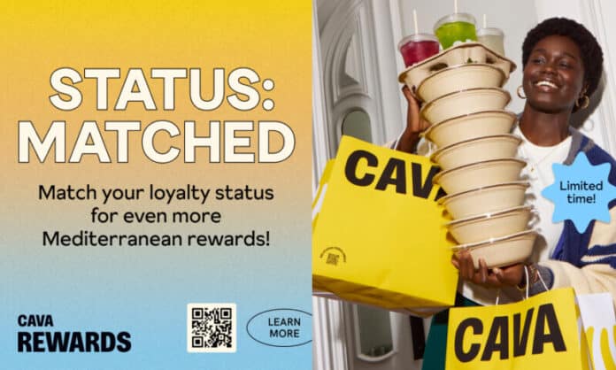 CAVA delivers more ways to enjoy bold Mediterranean flavor and perks beginning October 6, 2025.