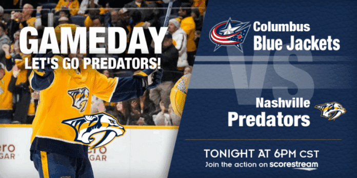 GAME DAY: Opening Night, Blue Jackets vs. Preds, October 9