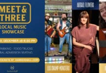 Harken Hall Announces December Meet & Three Local Music Showcase