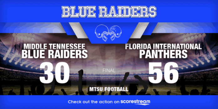 Blue Raiders Fall at Home to FIU