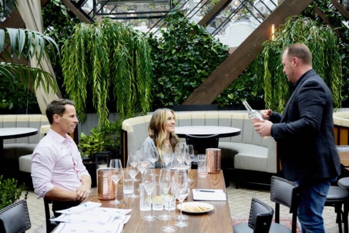 L to R Tim Lightbourne, SJP, Rob Cameron