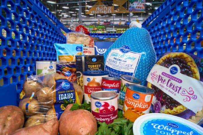 Kroger Thanksgiving Cart 2025