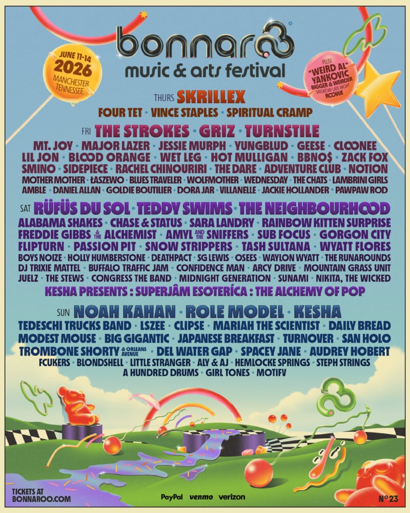 bonnaroo 2026 poster