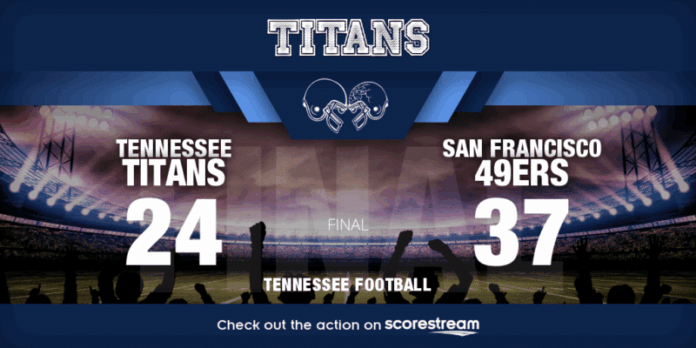 titans vs 49ers