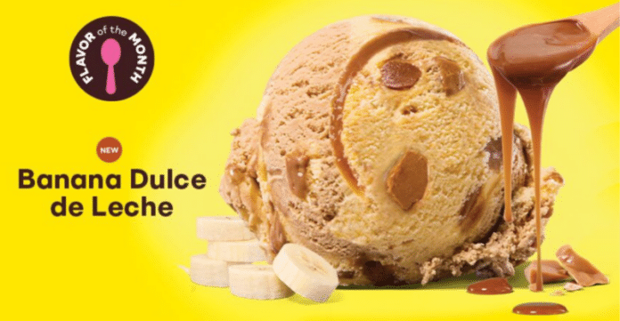 Baskin-Robbins Launches Banana Dulce de Leche Flavor and $6 Banana Split Wednesdays in March 2026