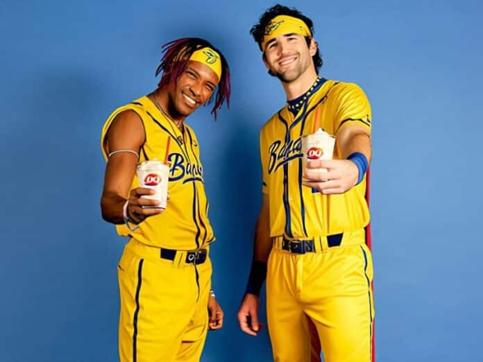 DQ announces partnership with Savannah Bananas, featuring a new Savannah Bananas™ Split Shake and fun for fans nationwide (Photo Credit: DQ)