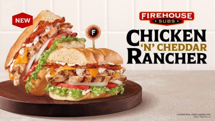 Firehouse Subs Introduces New Chicken ‘N’ Cheddar Rancher Sub Ahead of National Ranch Day