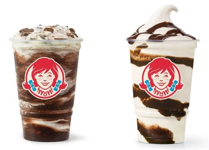 Wendys-Girl-Scout-Cookie-Frosty-Fusion-Swirl-2 The Iconic Duo Returns: Wendy’s Thin Mints Frosty Is Back with All-New Frosty Fusion