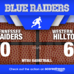 Western Kentucky Edges MTSU In Conference USA Battle