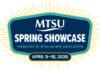 MTSU to Host Alumni Spring Showcase Alum Spring Showcase advance 2026 graphic