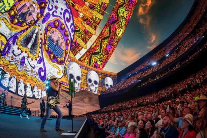 Kenny Chesney at Sphere Credit Allister Ann
