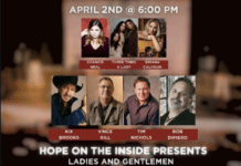 Hope on the Inside to Host Music with Kix Brooks and Vince Gill