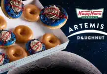 Krispy Kreme Launches Limited-Edition Artemis II Doughnut for NASA Mission Krispy Kreme, Artemis II, NASA, limited-edition doughnut, space