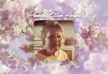 OBITUARY: Annika Ellen Hayes