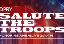 Grand Ole Opry to Honor Active Military and Veterans with Red-Carpet Parade and Live Performance