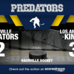 Predators Fall to Kings in 3-2 Shootout preds