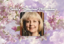 OBITUARY: Beverly Moreland Williamson