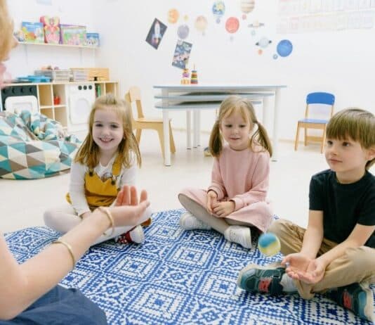 Save the Date for Cannon County Schools PreK/Kindergarten Screening Registration elementary school stock photo