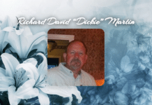 OBITUARY: Richard David “Dickie” Martin