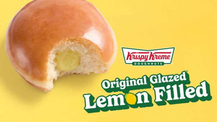 KKD-lemon-filled-media-image-01_(1) Beloved doughnut is available beginning today for a limited time